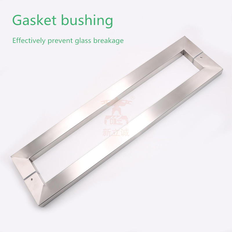 RONGYAO-6035 Stainless Steel Modern Design Glass Door Handles | H Shape Stainless-10