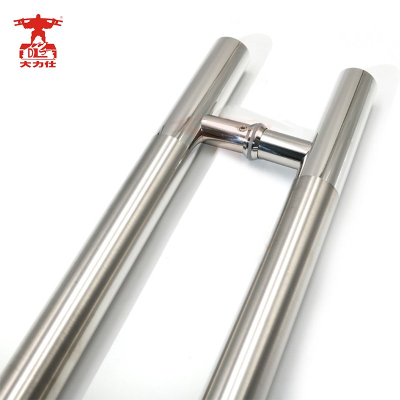 RONGYAO-6068 H Handle Stainless Steel Glass Door Wooden Door Handle-5